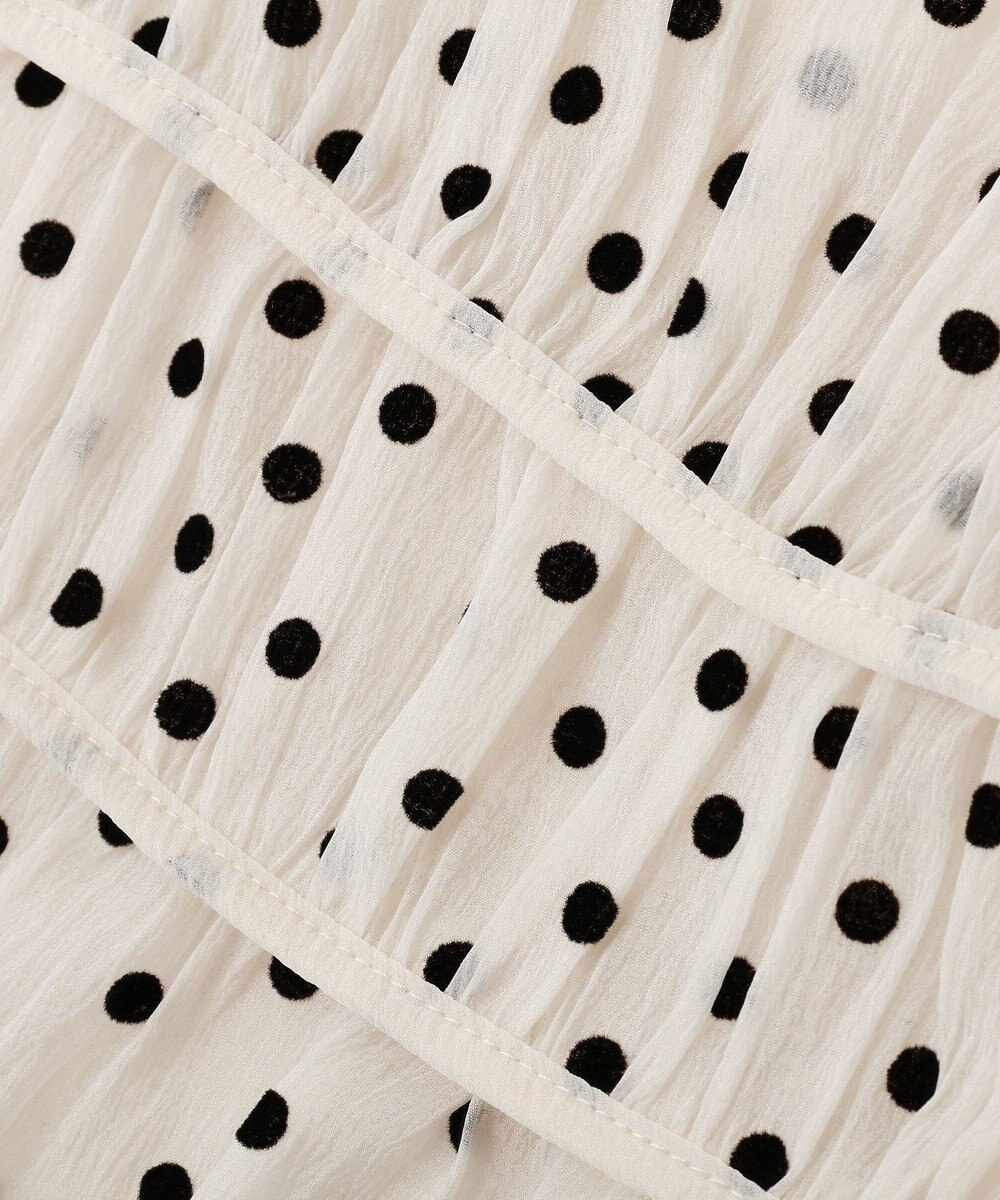 earth music&ecology ドットバルーンキャミチュニック 