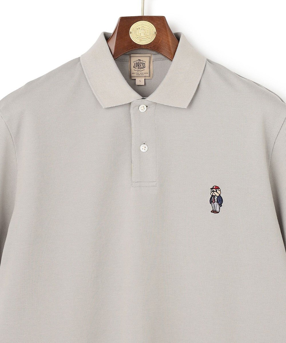 J.PRESS MEN 新デザイン【BULLDOG BOY / 8色展開】カノコレジメン ポロシャツ 