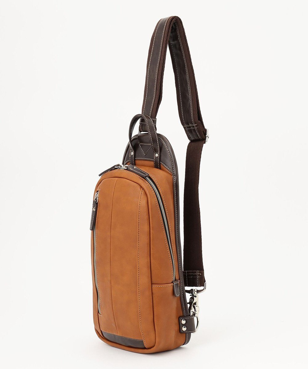 UNBILLION Otias アンティーク仕上げタイプ合皮ボディバッグS 