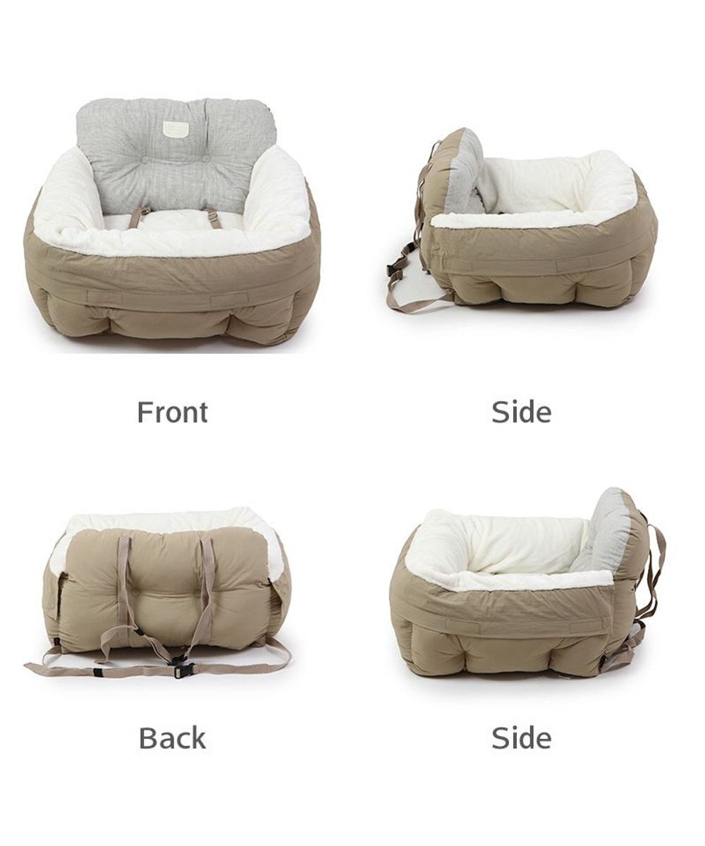 PET PARADISE ドライブカドラー 《茶》【小型犬・多頭用】 