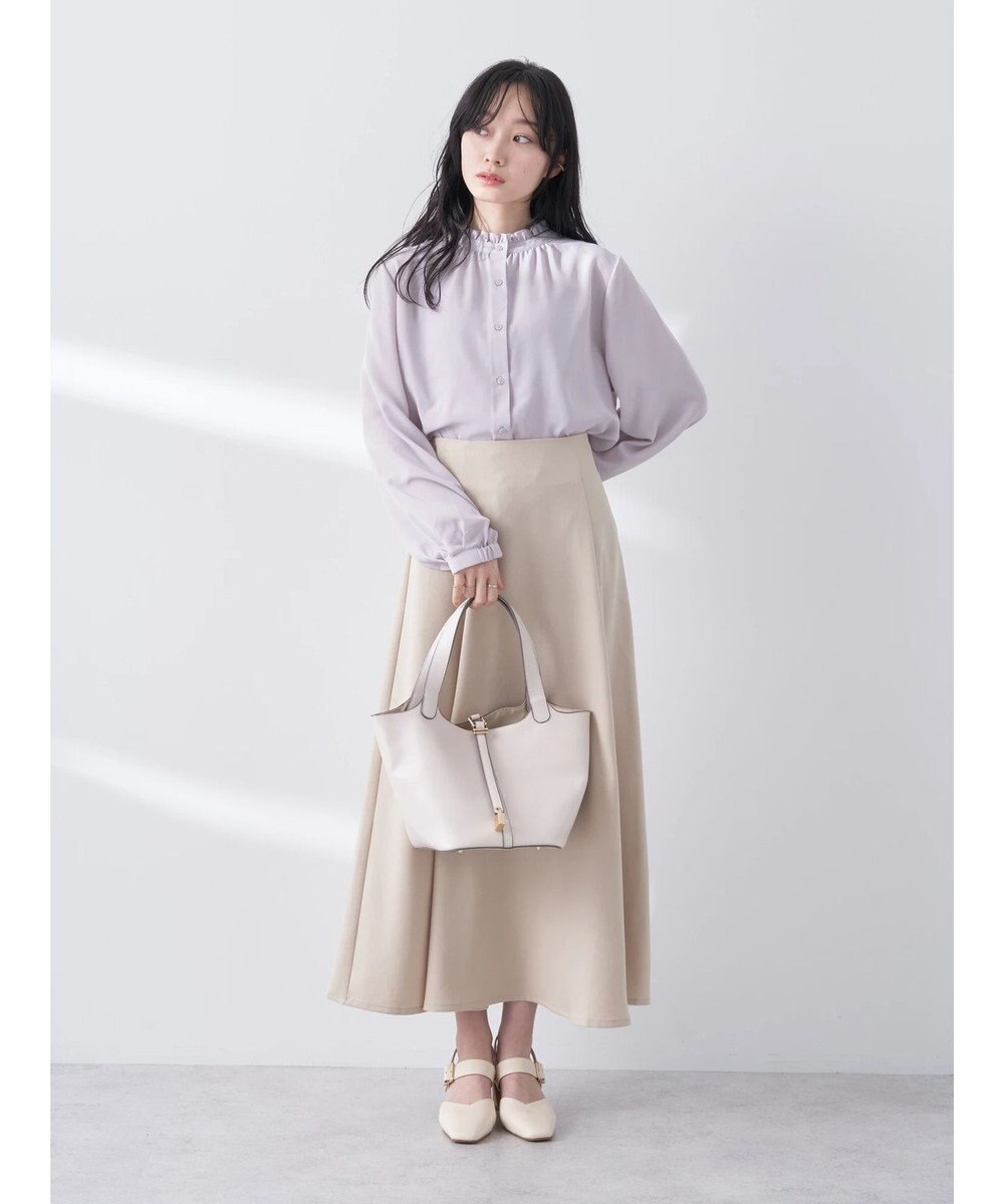 earth music&ecology ２ＷＡＹスタンドフリルブラウス 