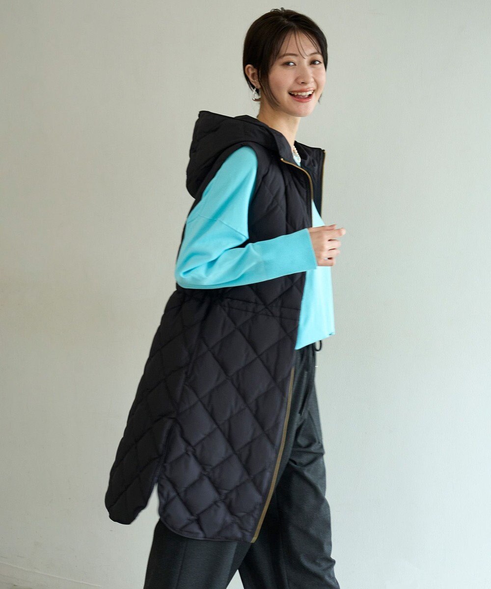 UNFILO 【TAION×UNFILO 】フード付きジレ 