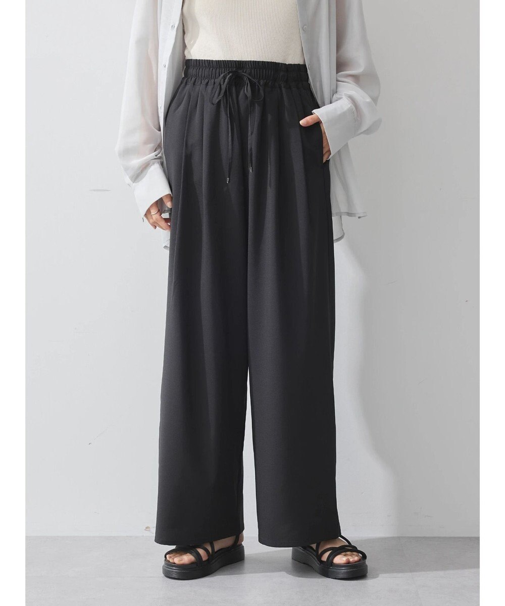 earth music&ecology ゆるてろワイドパンツ 