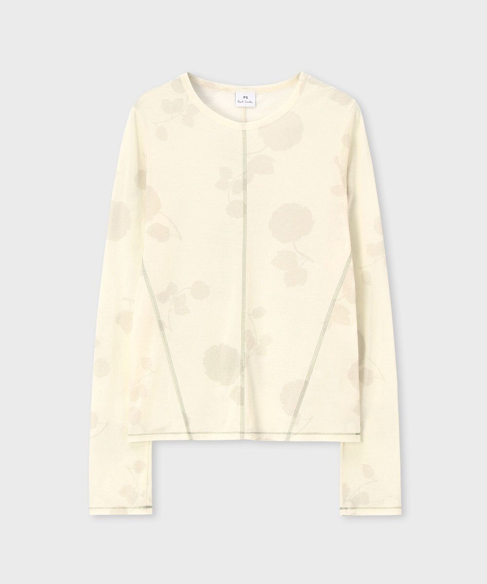 Paul Smith Floral Print シアー 長袖カットソー 
