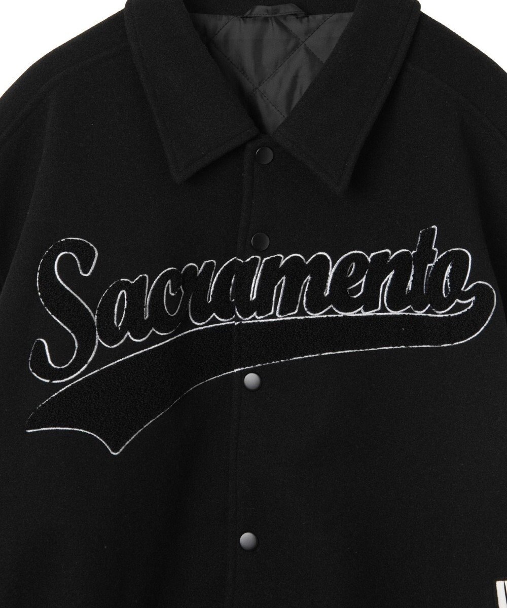 WEGO 【ユニセックス着用ITEM/SMLサイズ展開】メルトンワッペンスタジャン 