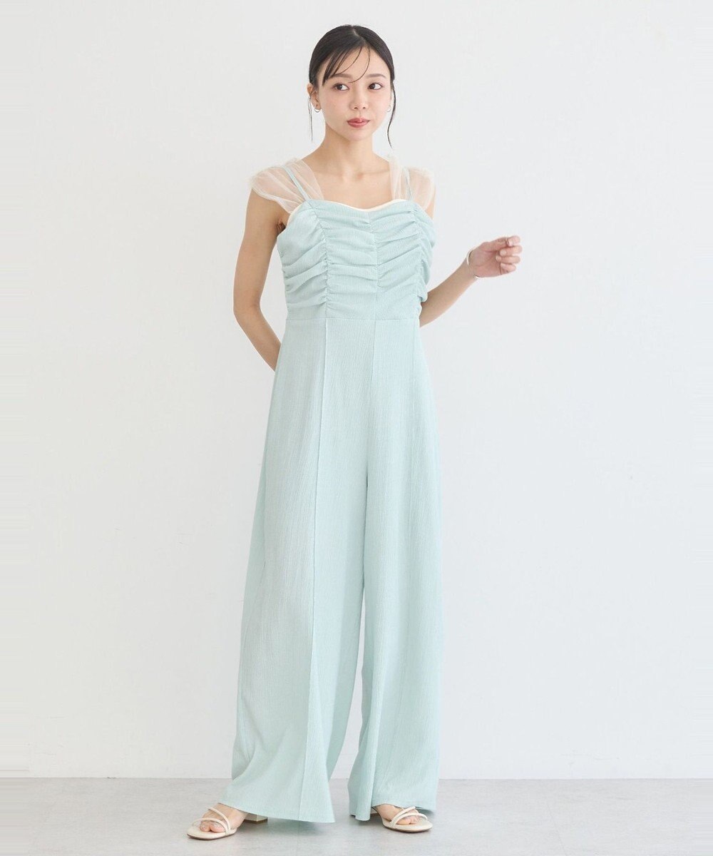 earth music&ecology シャーリングキャミロンパース 