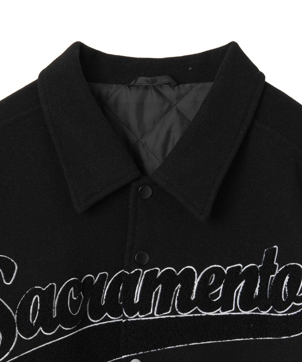 WEGO 【ユニセックス着用ITEM/SMLサイズ展開】メルトンワッペンスタジャン 