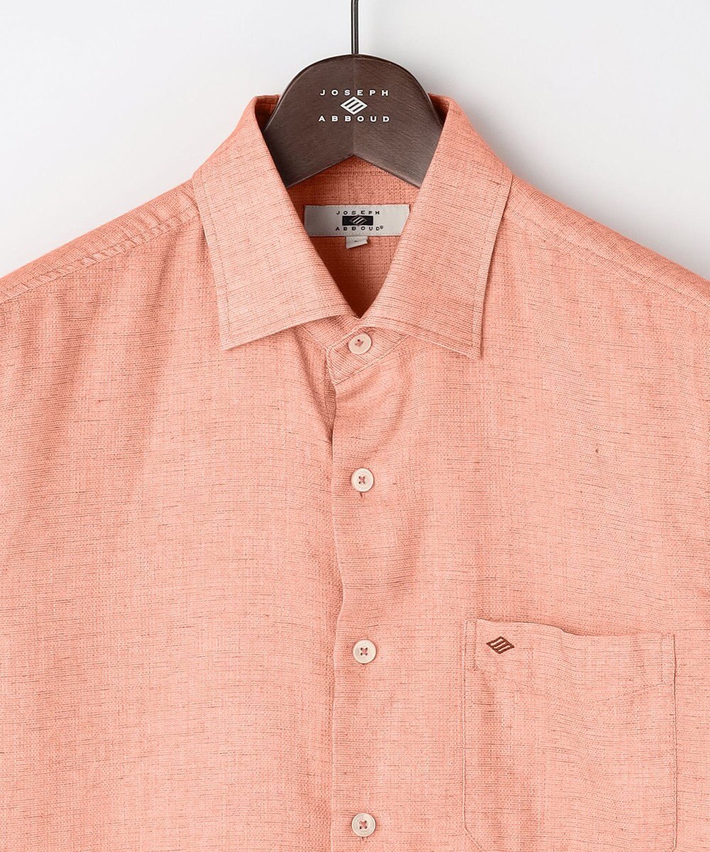 JOSEPH ABBOUD 【サステイナブル・JAPANファブリック】ソアロンパナマシャンブレーシャツ 