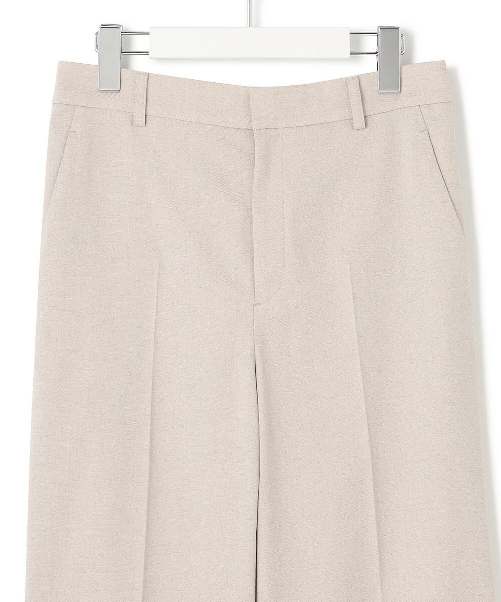 23区 【セットアップ対応/洗える】アイアスマットストレッチ セミワイド パンツ 