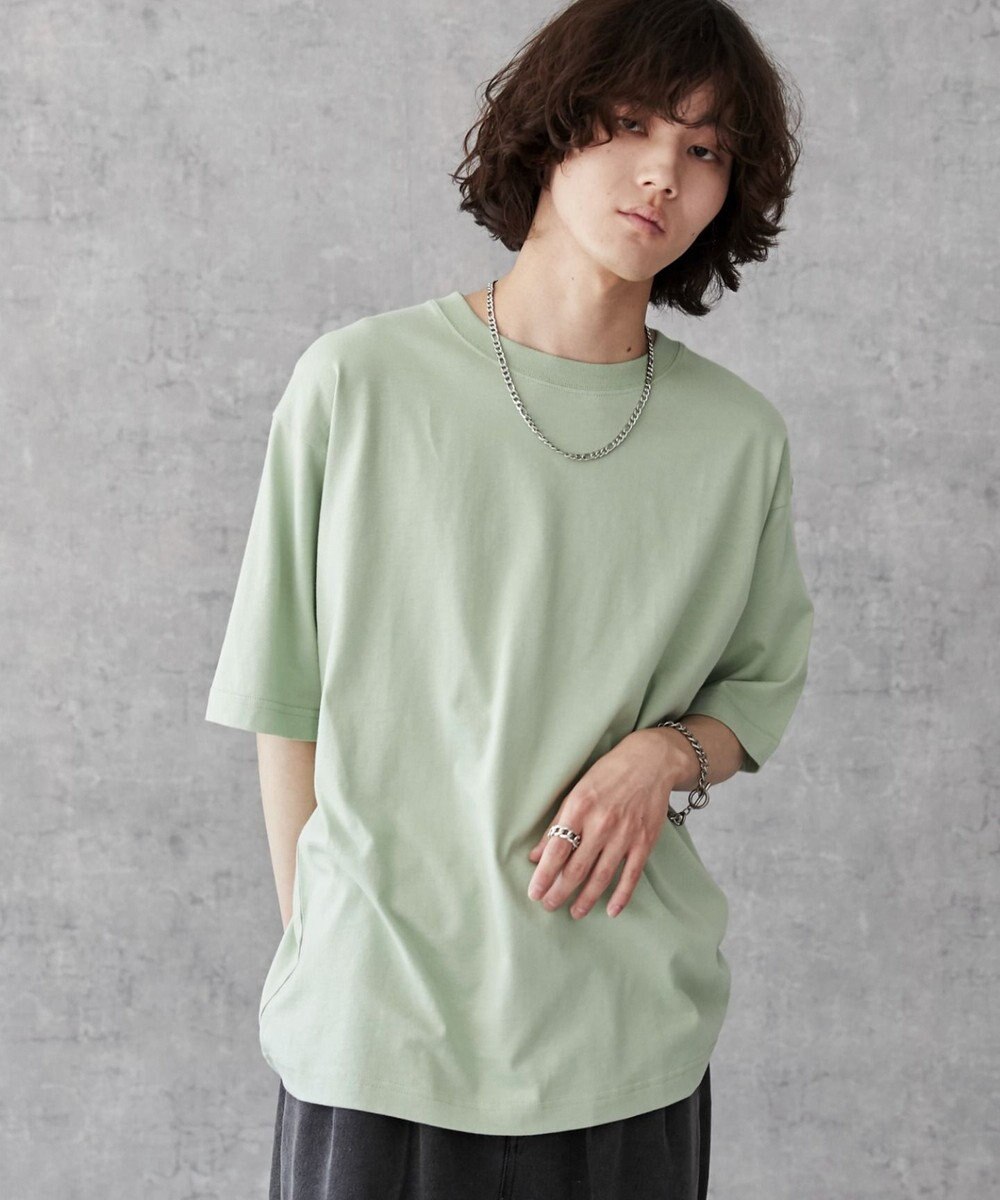 WEGO 【ユニセックス着用ITEM/綿100%/XSSMLサイズ展開】リラックスフィットコットンT 