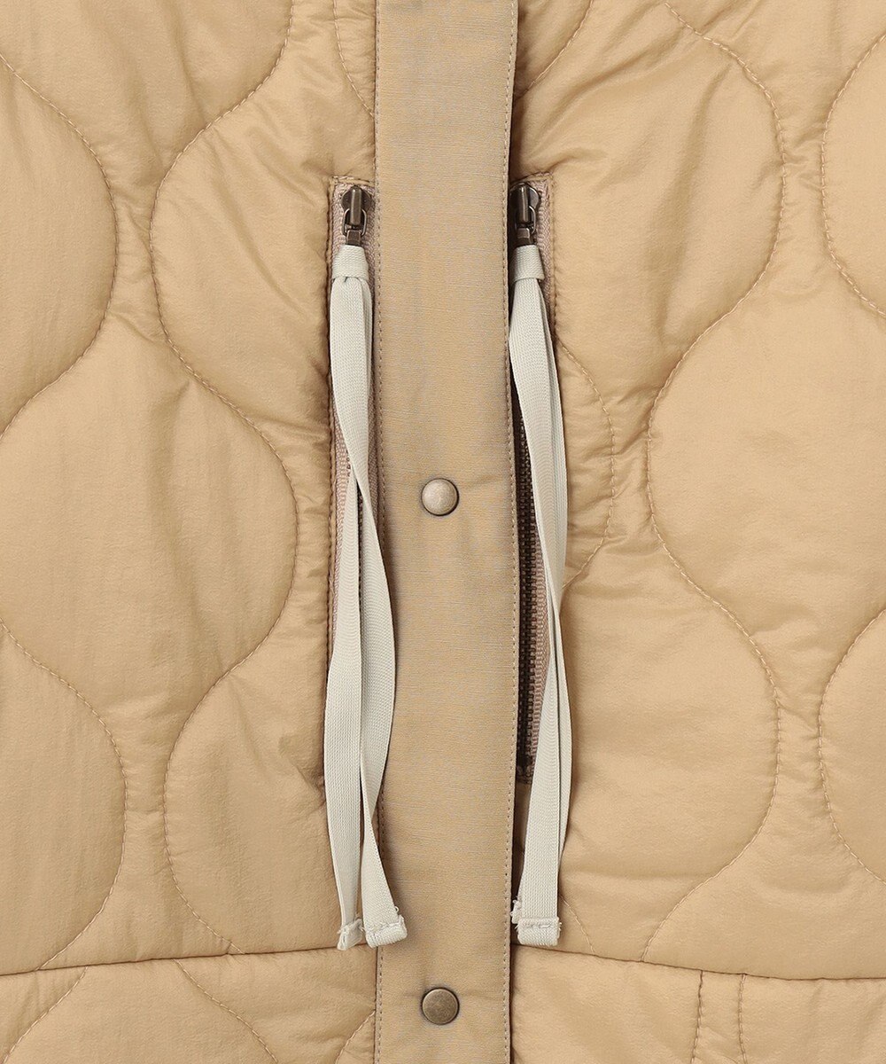 J.PRESS YORK STREET 【WOMEN】ロングキルトリバーシブルコート 