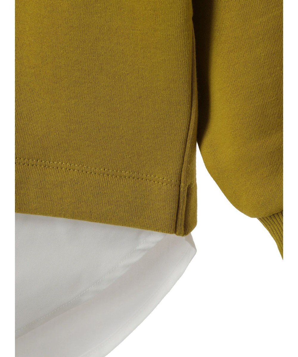 Green Parks 裏起毛ドッキングチュニック 