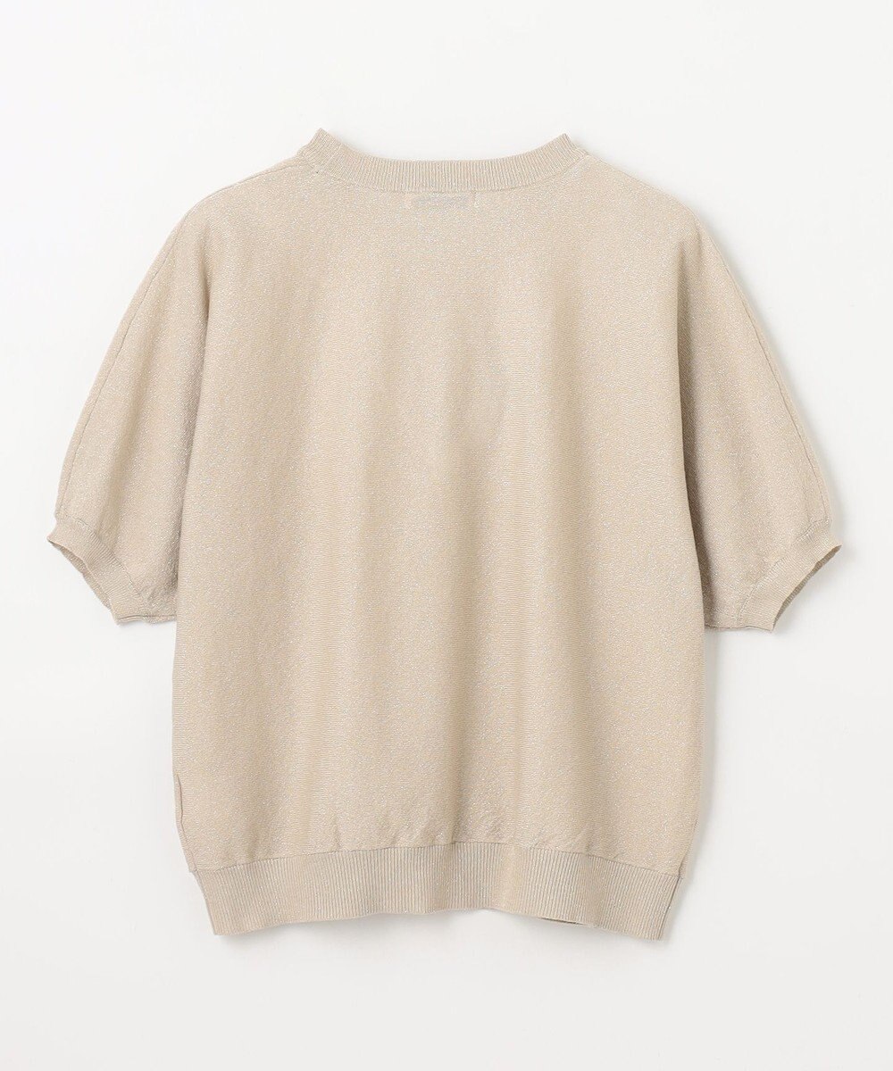 ANY 【洗濯機可/UVケア】ラメニットドルマンプルオーバー 