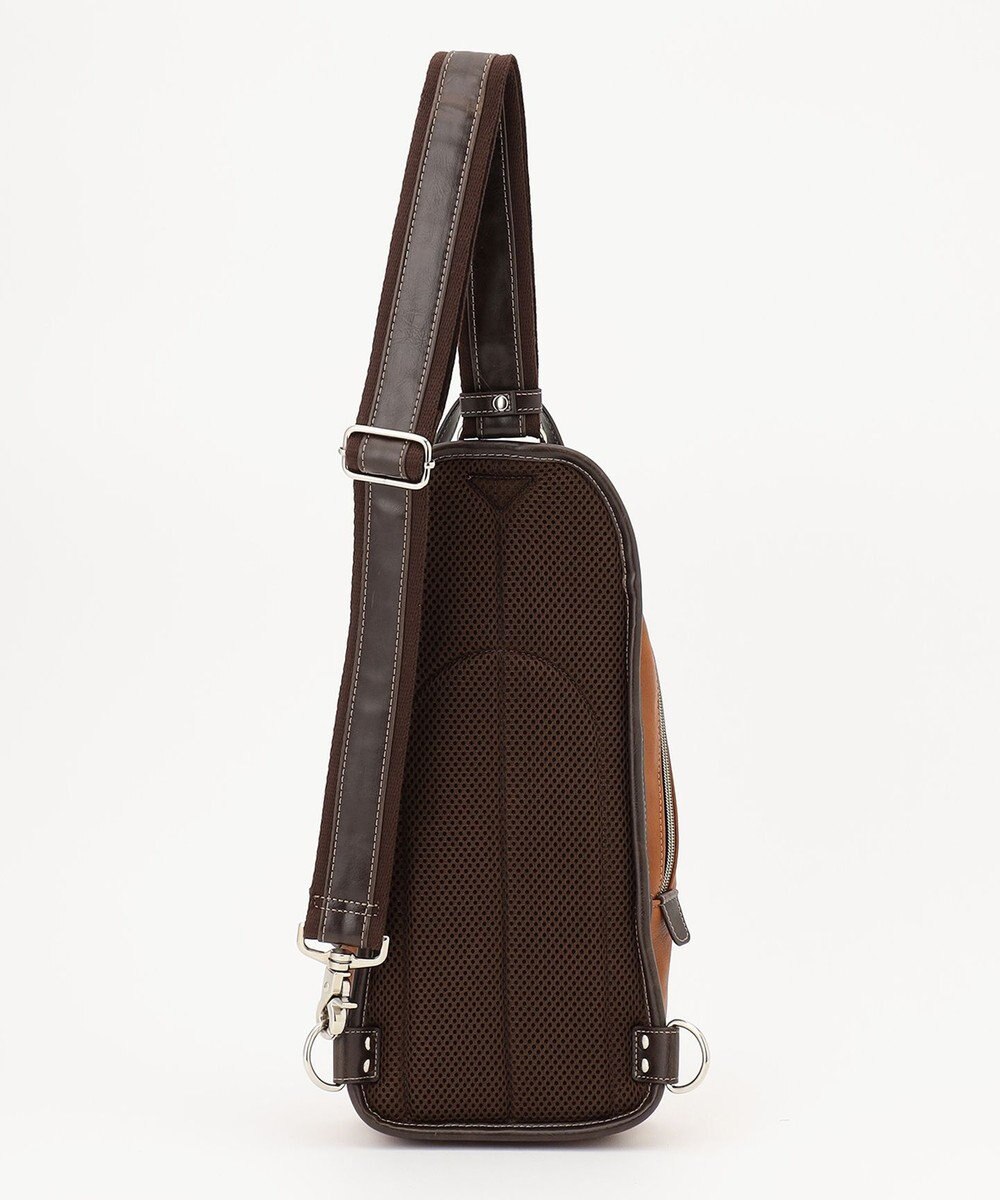 UNBILLION Otias アンティーク仕上げタイプ合皮ボディバッグS 