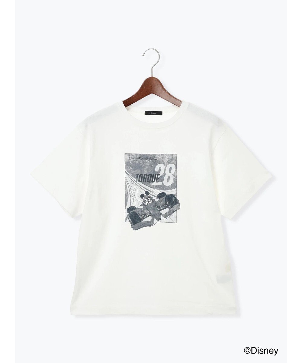 Te chichi 【Disney】MICKEY/フロントプリントTシャツ 