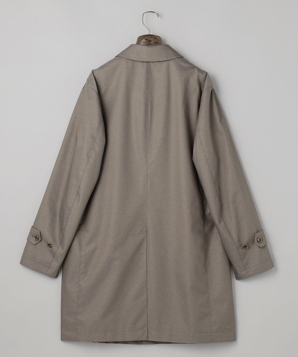 GOTAIRIKU 25年新作/3シーズン対応【防水/軽量/シワになりにくい】メランジカルゼ ステンカラーコート_無地 