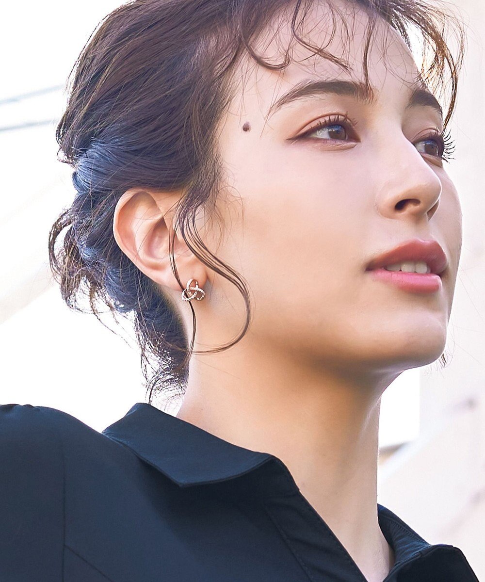 Tiaclasse 【選べる2TYPEデザイン】【金属アレルギー対応】 トゥワインピアス＆イヤリング 