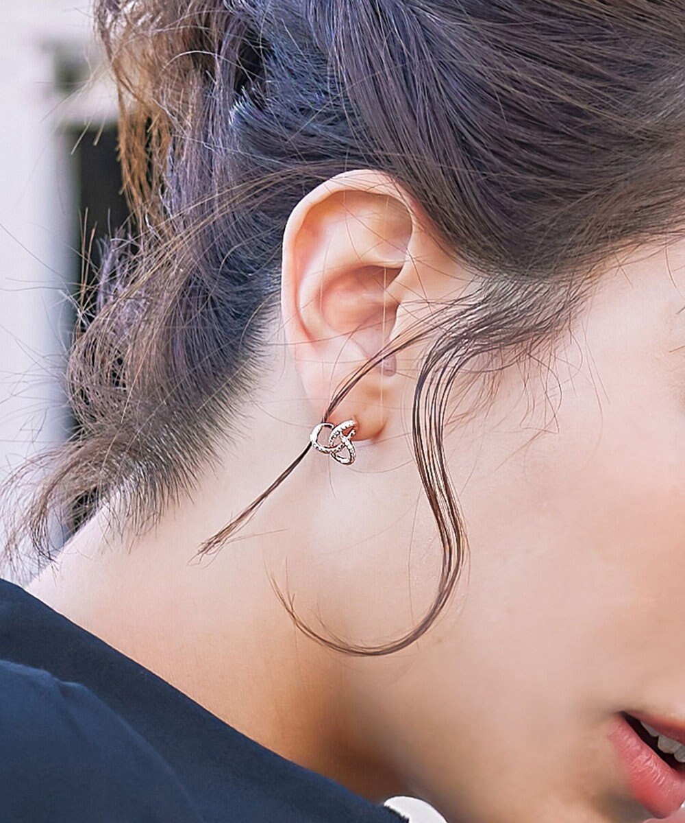 Tiaclasse 【選べる2TYPEデザイン】【金属アレルギー対応】 トゥワインピアス＆イヤリング 