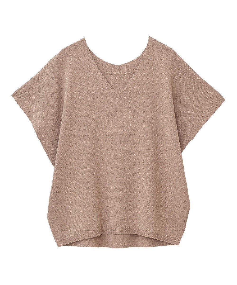 YECCA VECCA Vネックドルマンニット 