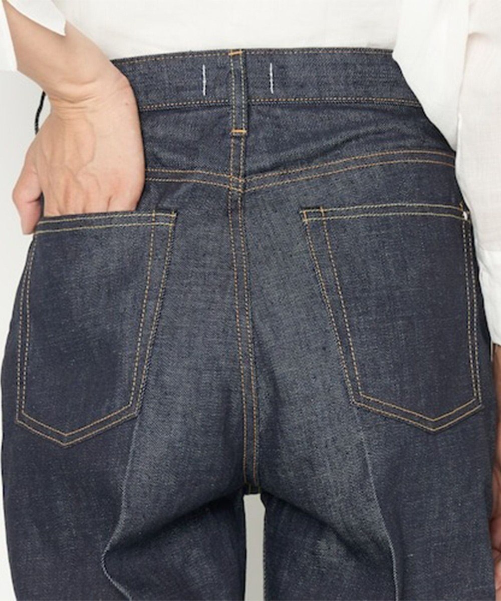 woadblue RIGID HIGH RISE（RIGID BLUE） ハイライズストレートパンツ 