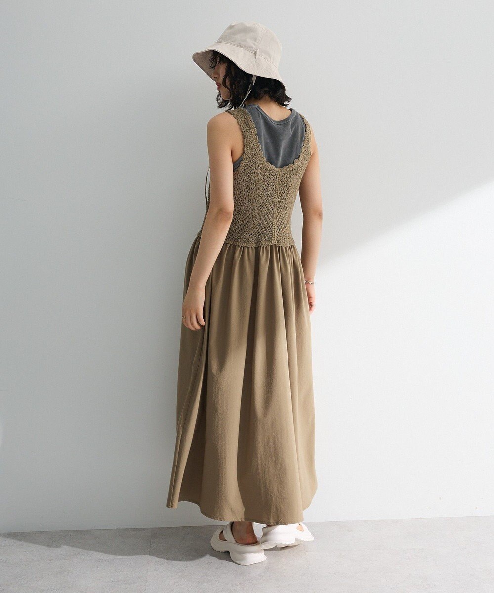 Green Parks ・ＳＵＧＡＲ　ＳＰＯＯＮ　クロシェキリカエワンピース 