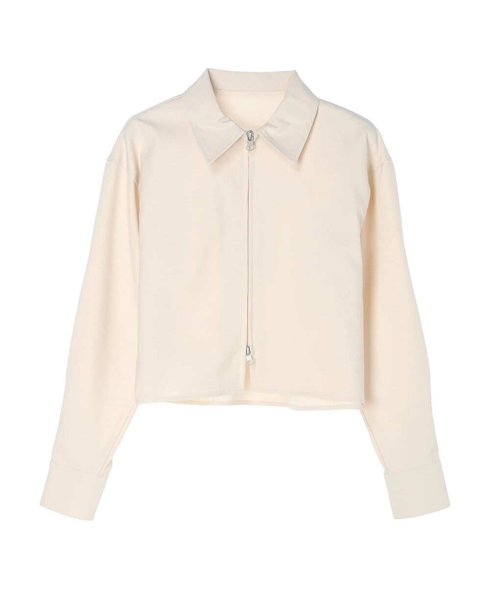 earth music&ecology ジップショートシャツ 