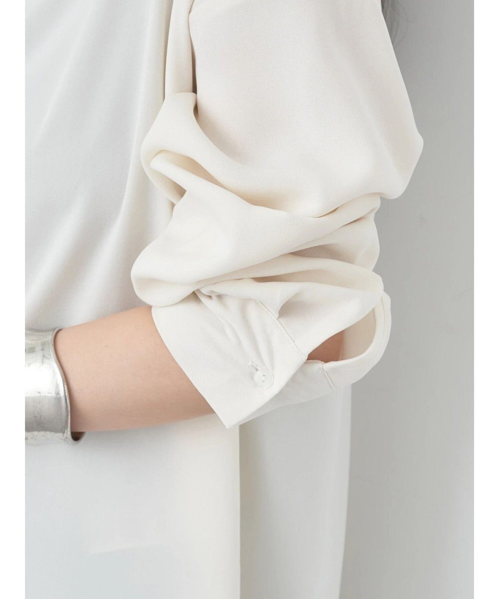 earth music&ecology バックボタンチュニック 