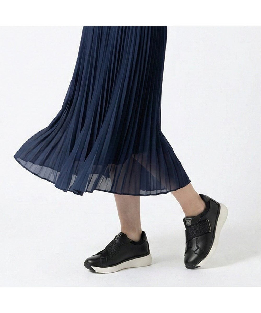 MODE ET JACOMO <MODE ET JACOMO>きれいめ厚底ベルクロスニーカー 