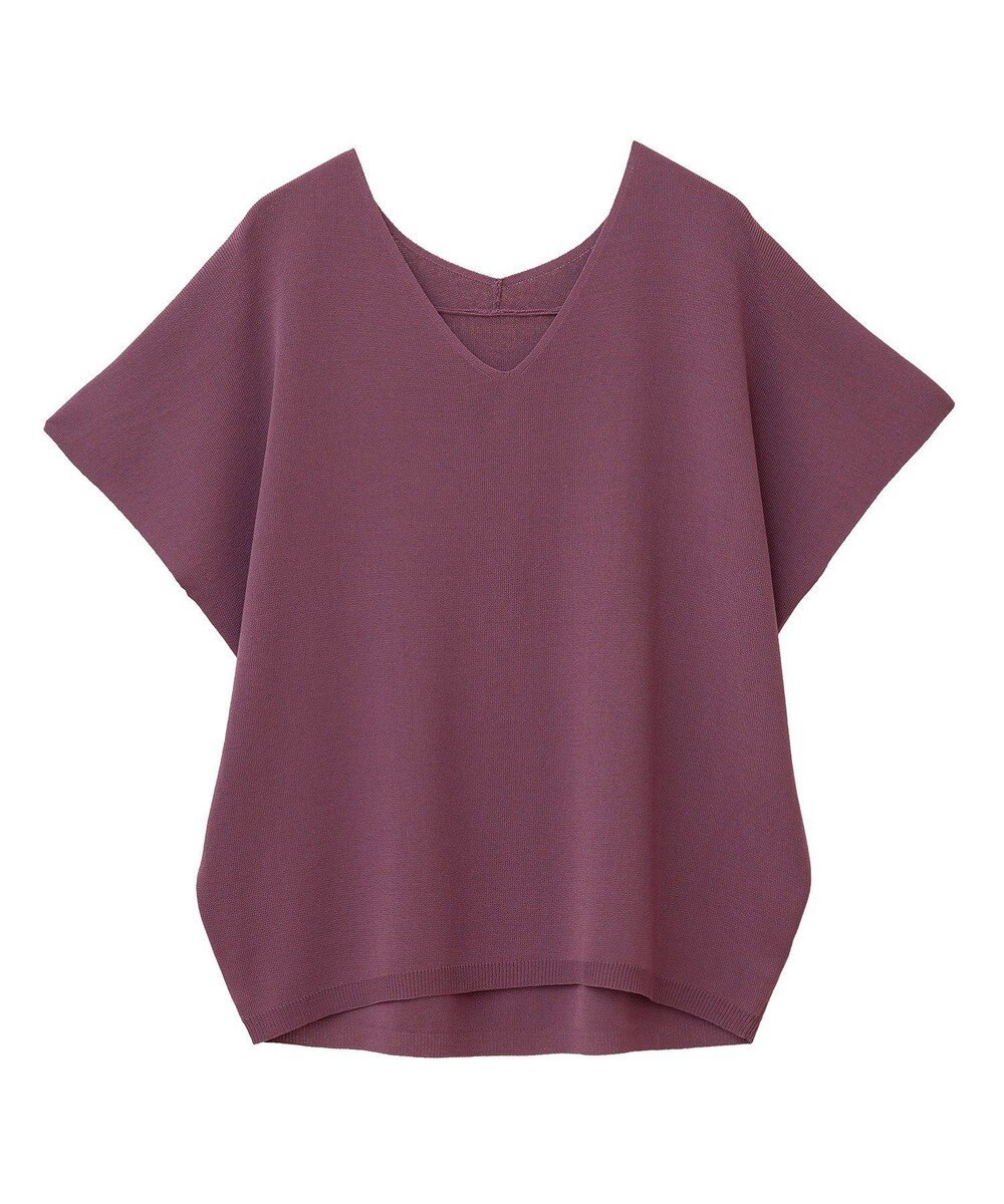 YECCA VECCA Vネックドルマンニット 