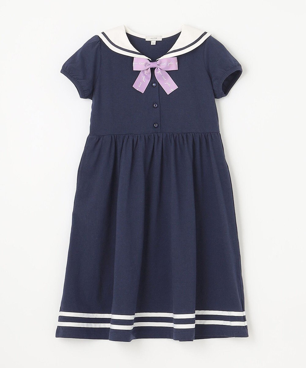 ANY KIDS セーラーカラー ワンピース 