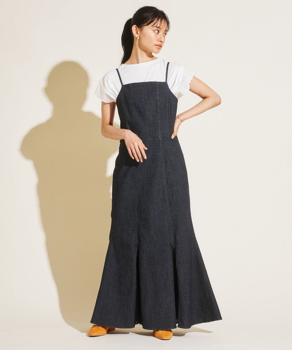 洗える 裾シフォンデニムキャミ ワンピース Feroux ファッション通販 公式通販 オンワード クローゼット 洗える 裾シフォンデニムキャミ ワンピース Feroux ファッション通販 公式通販 オンワード クローゼット