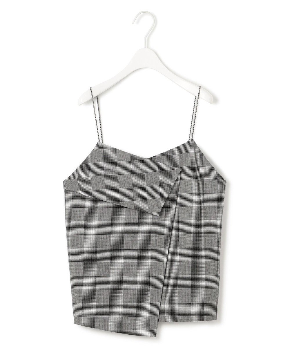 ICB L 【洗える】ウール2WAYストレッチ キャミソールブラウス 