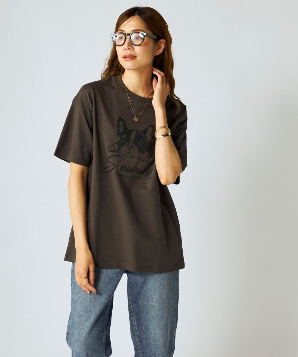 OP／FILA 【Ocean Pacific】かすれプリントTシャツ 