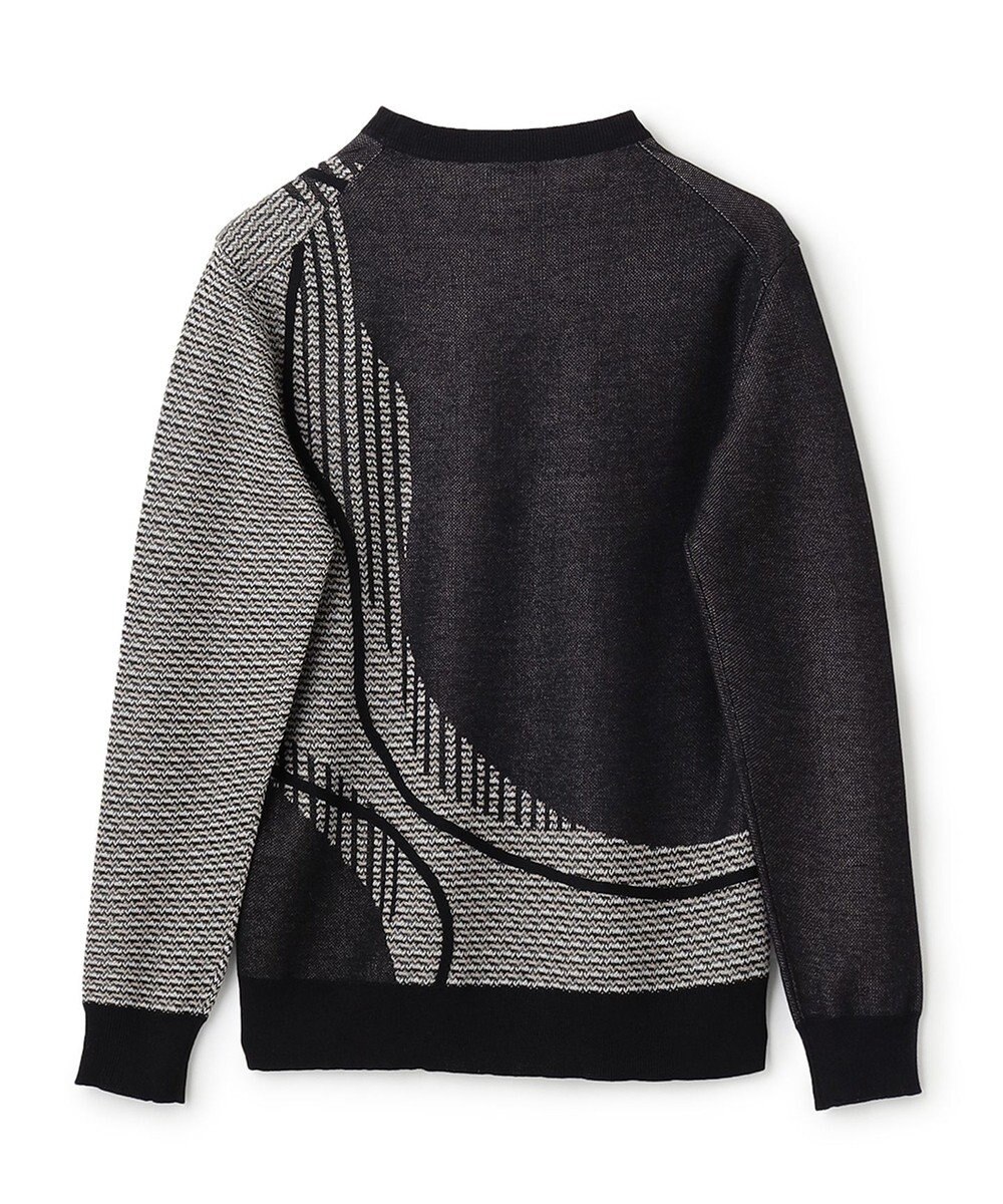 JOSEPH HOMME CRAWLING JAQUARD KNIT 