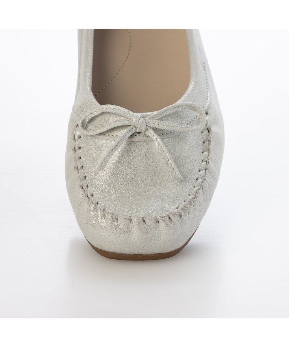 ing <ing>リボンモカシンシューズ 