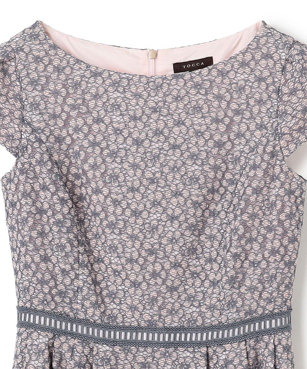 TOCCA 【WEB限定カラーあり・00サイズあり・洗える・消臭】MEMORY OF LACE ドレス 
