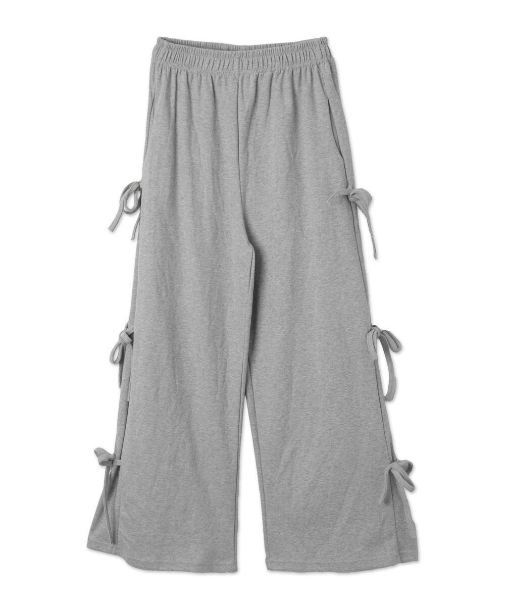 WEGO サイドリボンスウェットパンツ 