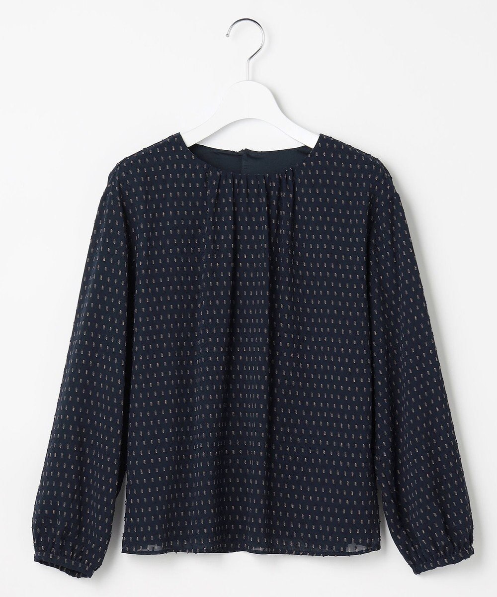 J.PRESS LADIES カットジャカードプリント カットソー 