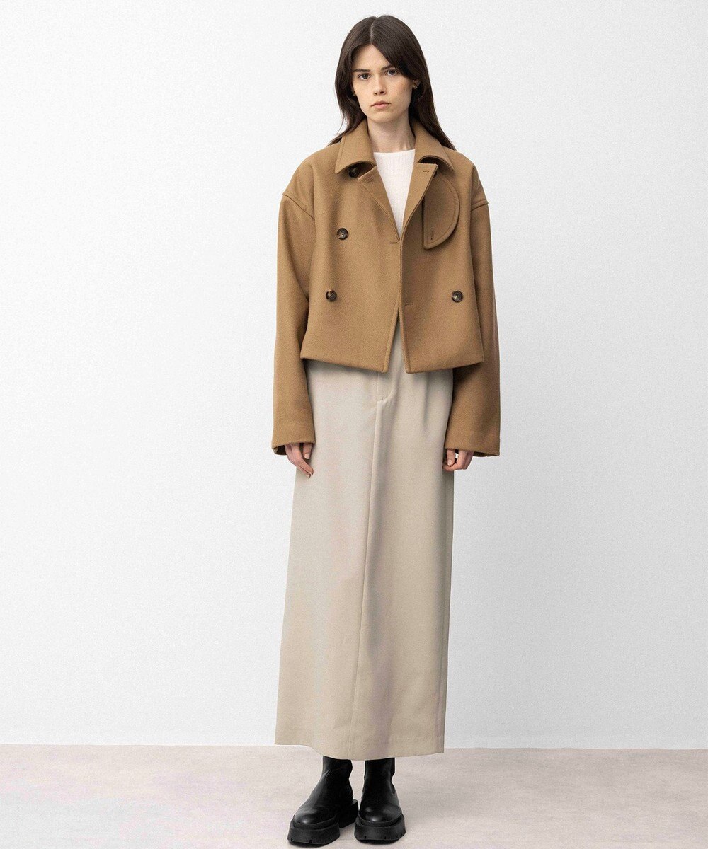NAVE 【Nave】ダブルメルトン ショートPコート 