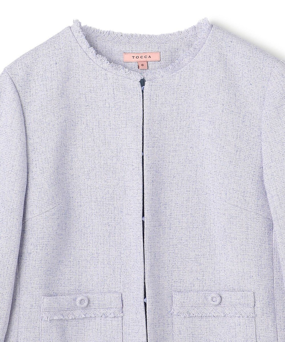 TOCCA FROST MIST TWEED ジャケット 