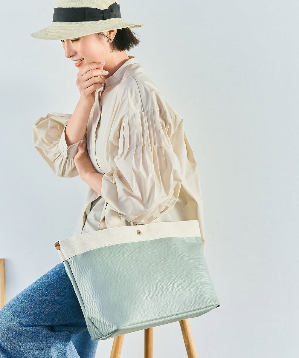 TOPKAPI 【Breath TOPKAPI】リプルネオレザー A4トートバッグ 