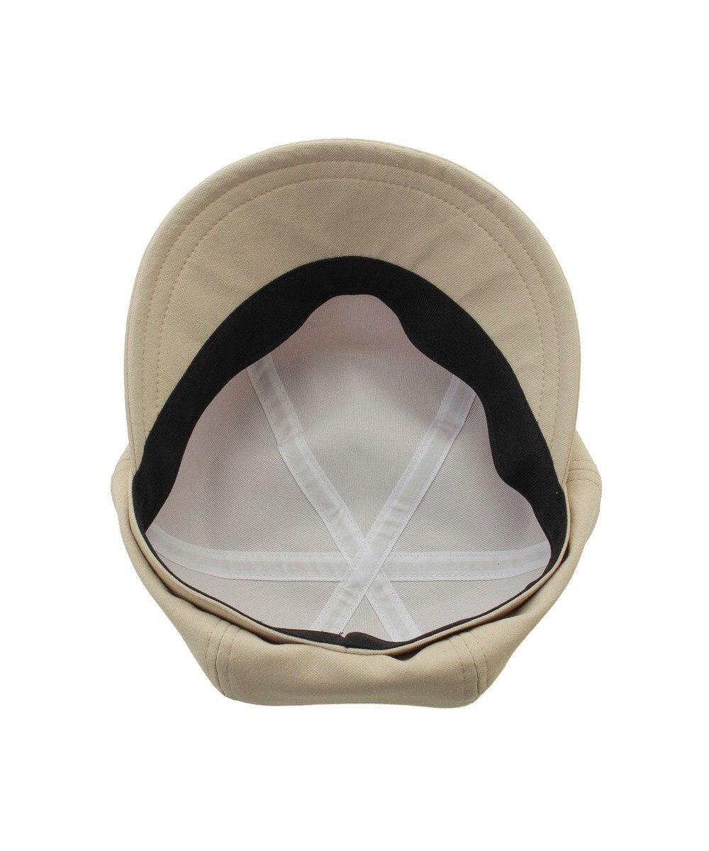 MOONBAT 【遮光100％/遮熱/UVカット】FURLA(フルラ)アーチロゴ キャスケット 帽子 無地 サイズ調整可能/手洗い可能/日本製 