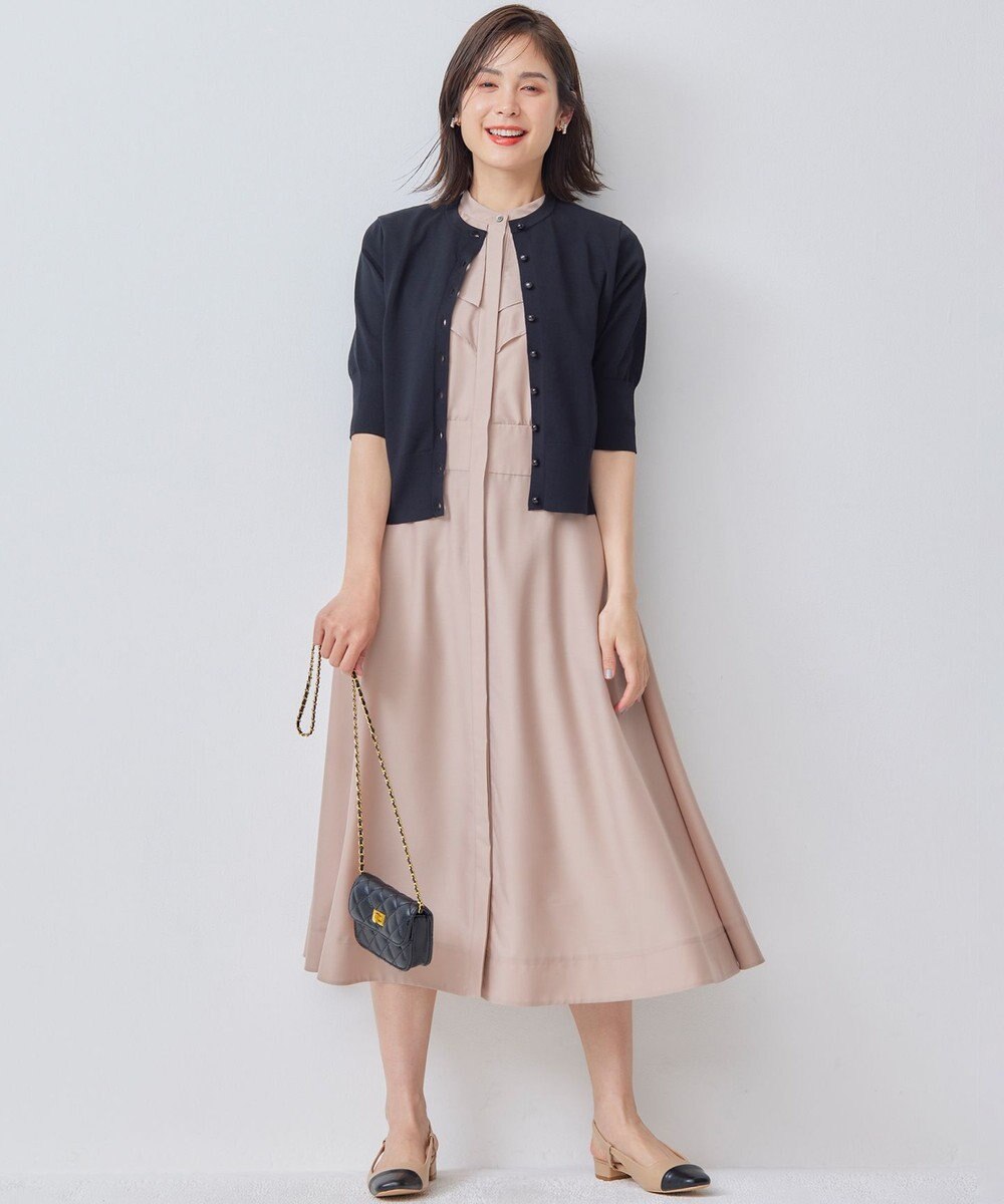 組曲 【WEB限定】シアーボイル ラッフルワンピース 