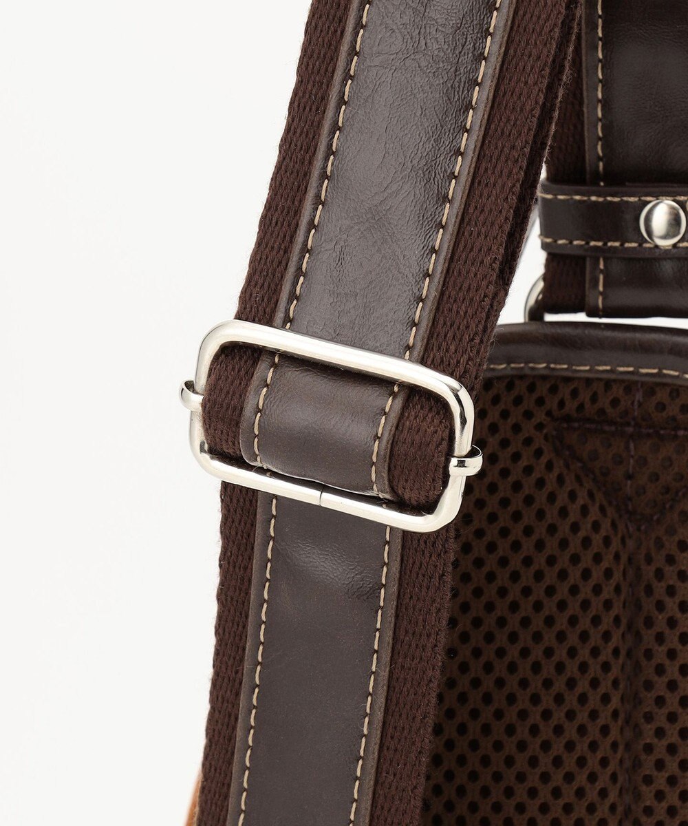 UNBILLION Otias アンティーク仕上げタイプ合皮ボディバッグS 