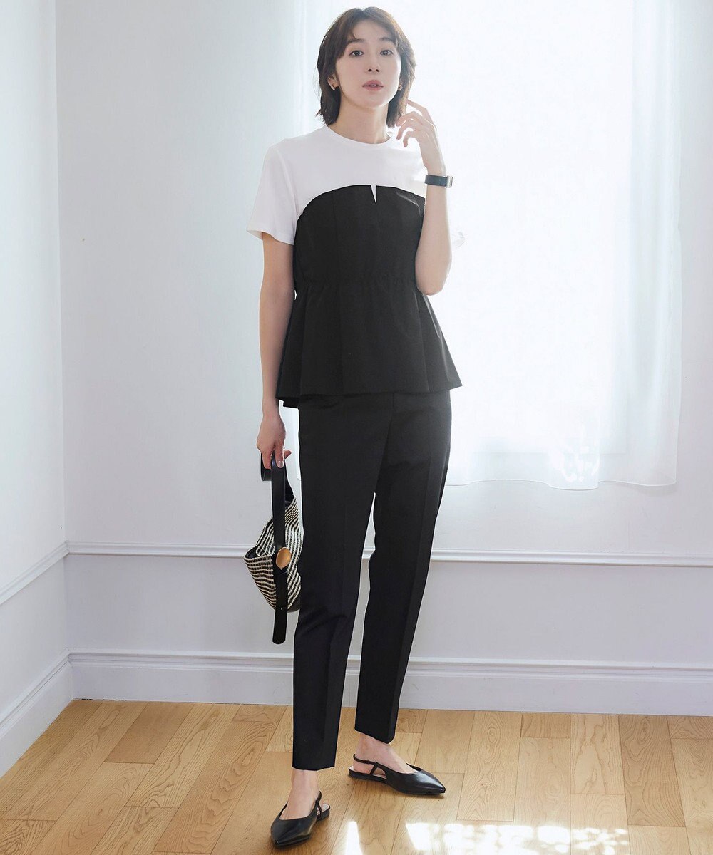 自由区 L 【洗える】ビスチェコンビ Tシャツ 