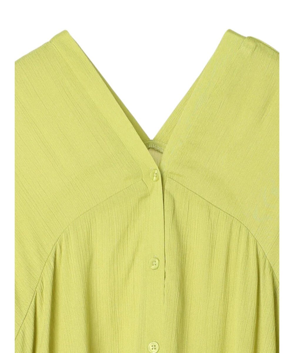 earth music&ecology レーヨンビッグシャツチュニック 