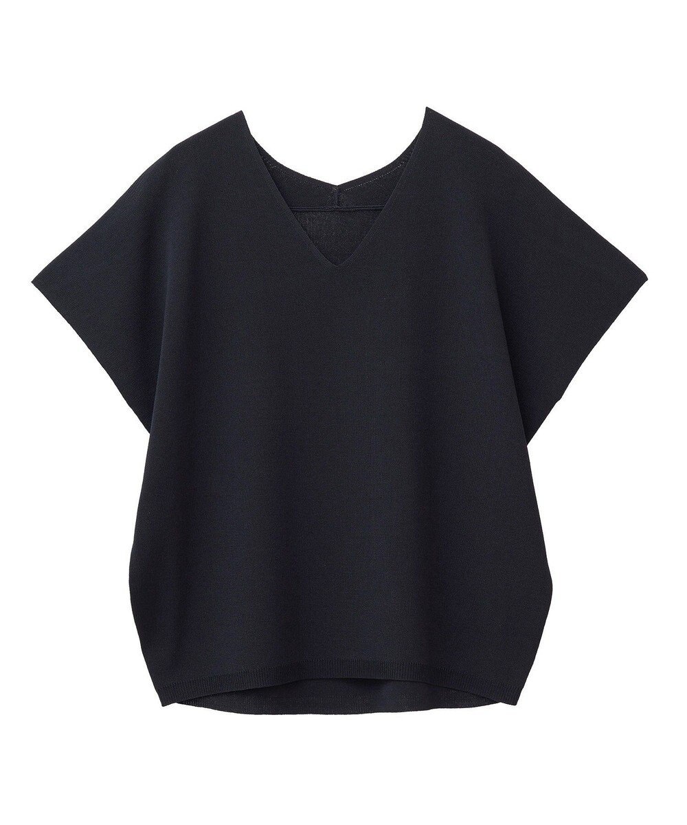 YECCA VECCA Vネックドルマンニット 