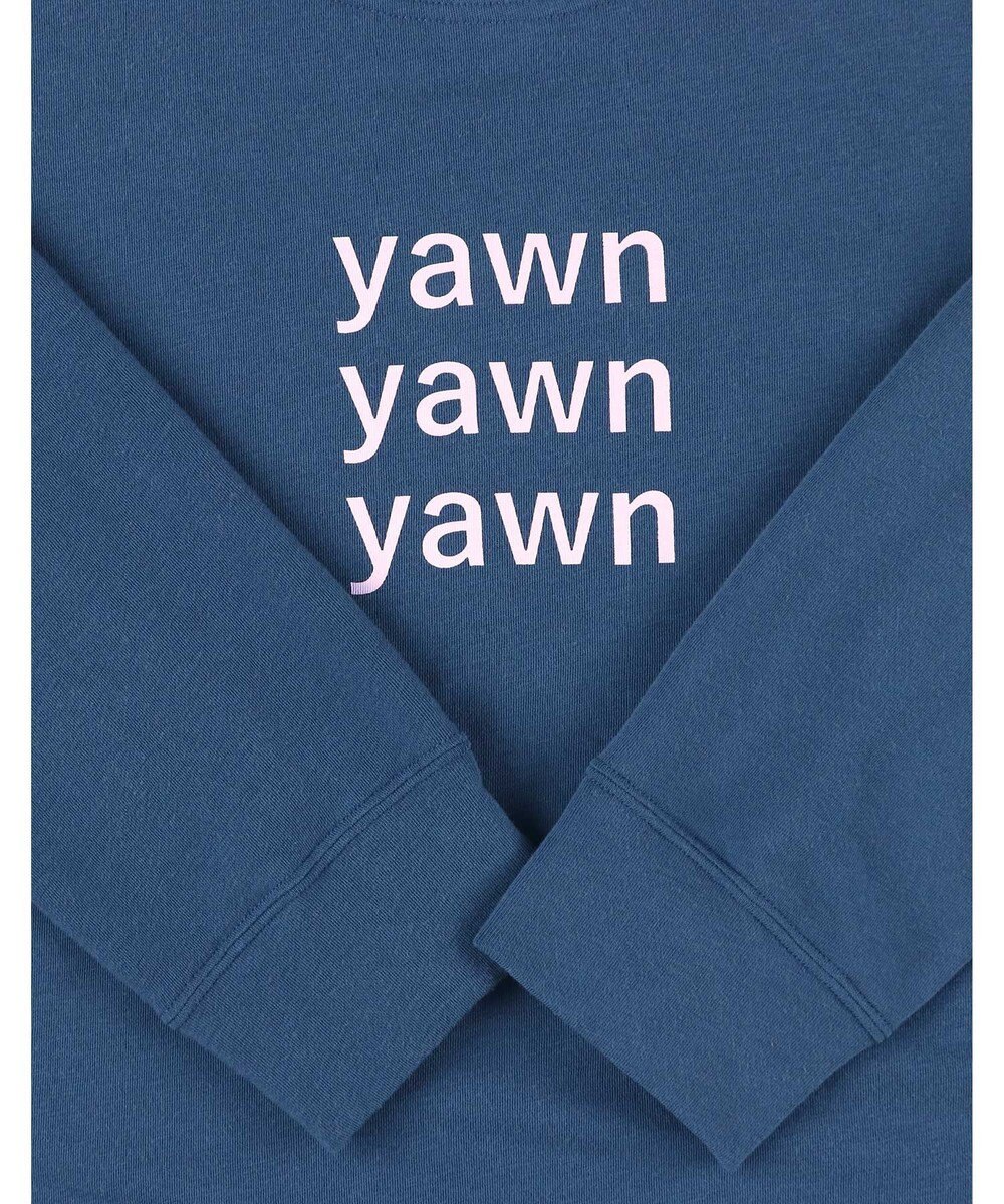 une nana cool 【綿混】あくびのお嬢さんのなめらか裏毛プルオーバー 