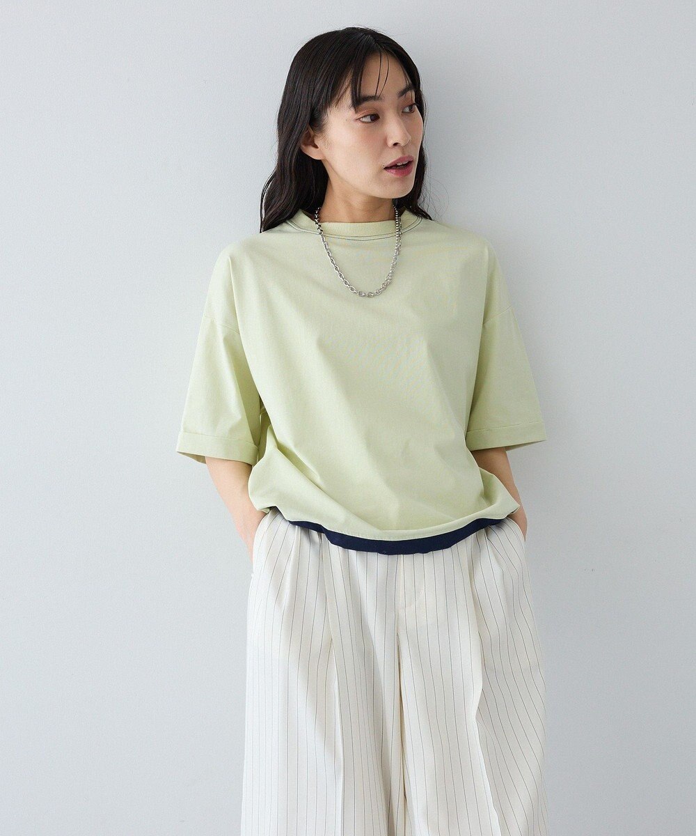 CRAFT STANDARD BOUTIQUE バイカラーヘムプルオーバー 