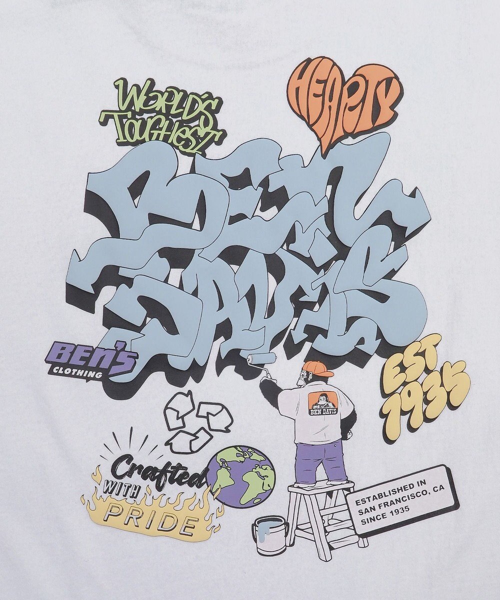 WEGO 別注BENDAVISIプランプロゴT（SS） 